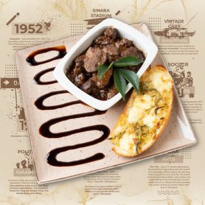 CREAMY CAJUN CHICKEN LIVERS With Cheesy Garlic Bread